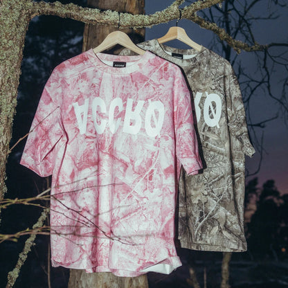 PINK CAMO TEE