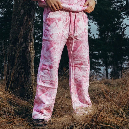 PINK CAMO PANTS