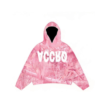 PINK CAMO HOODIE